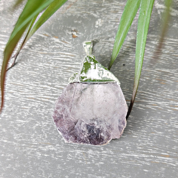 Lepidolite Natural Blade Pendant 1-1.5"-Pendants-Angelic Healing Crystals Wholesale