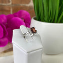 Garnet Gemstone Ring (oval, rectangle, round cuts) Faceted with Sterling Silver Sized Band-Rings-Angelic Healing Crystals Wholesale