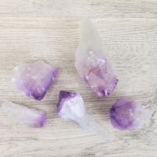 Wholesale Natural Amethyst Points 2-3"-Points-Angelic Healing Crystals Wholesale