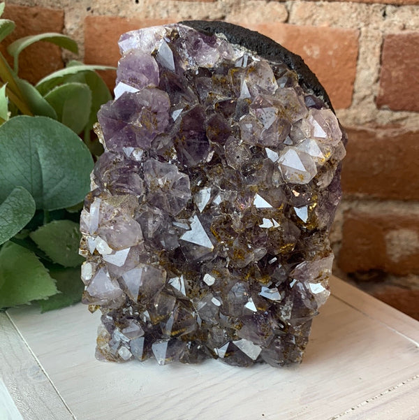 Amethyst Crystal Cluster Lamp 5-6” with bulb and cord-Lamps-Angelic Healing Crystals Wholesale