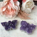 Amethyst Druzy Butterfly 2-3.5"-Carved Crystals-Angelic Healing Crystals Wholesale