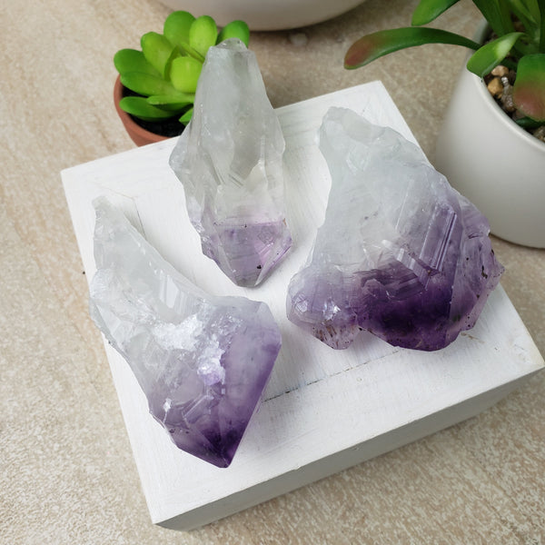 Amethyst Points Natural 2-3"-Rocks & Fossils-Angelic Healing Crystals Wholesale