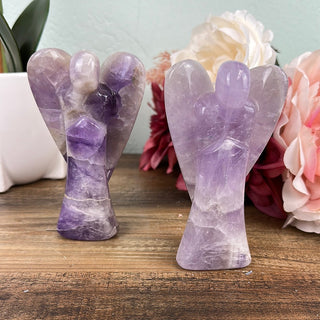 Angels Carved 4-6" (Rose Quartz, Amethyst, Clear Quartz)-Angels-Angelic Healing Crystals Wholesale