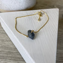 Gemstone Rough Gold Plated Adjustable Bracelet - Assorted Gemstones-Bracelets-Angelic Healing Crystals Wholesale