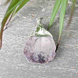 Lepidolite Natural Blade Pendant 1-1.5"-Pendants-Angelic Healing Crystals Wholesale