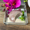 Pink (Rose) Amethyst Polished Crescent Moon 4"x 3"-Specimen-Angelic Healing Crystals Wholesale