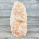 Rough Orange Calcite Lamp with bulb and cord-Lamps-Angelic Healing Crystals Wholesale