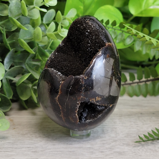 Septarian Dragon Egg 3-4.5" with Geode Center-Polished Eggs-Angelic Healing Crystals Wholesale